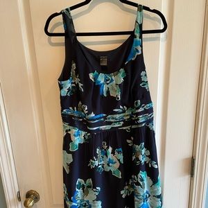 Blue Floral dress